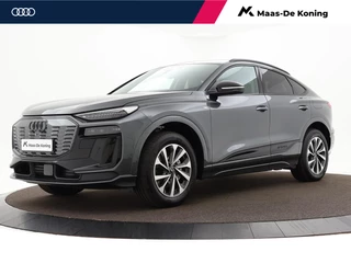 Audi Q6 e-tron Sportback Advanced edition 252 PK · Glazen panoramadak · Trekhaak, mechanisch draaibaar ·  Exterieurpakket zwart