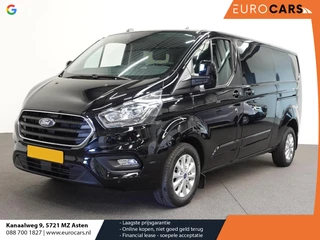 Ford Transit Custom 300 2.0 TDCI L2H1 Automaat Limited Dubbele Cabine Navigatie Airco 2 Schuifdeuren Trekhaak Parkeersensoren Carplay DAB