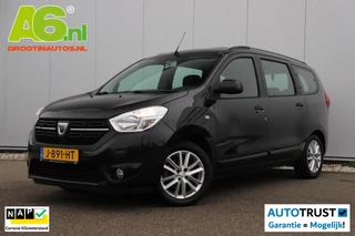 Dacia Lodgy 1.3 TCe Comfort 7p. Airco Navigatie Carplay Achteruitrijcamera Bluetooth Elektrische Ramen 7 Persoons 16 inch LMV