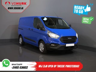 Ford Transit Custom 2.0 TDCI 130 pk Aut. BPM VRIJ! Ready2Go! BOTT Inrichting L+R/ Riem V.V/ Omvormer/ Gev.Stoel/ Stoelverw./ Cruise/ PDC/ Trekhaak/ Airco