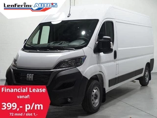 Fiat Ducato 2.2 MultiJet 140 pk L3H2 v.a. 399,- p/mnd, 13m3 Airco, BPM vrij, Cruise Control, Multistuur, PDC achter, 3-Zits