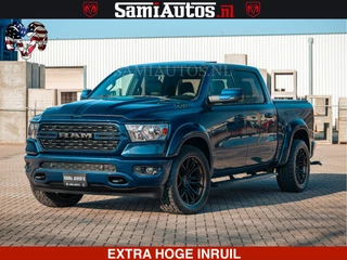 Dodge Ram Pick-Up SPORT | 5.7 V8 4x4 HEMI | PANORAMA DAK | GROOTSCHEM 12 INCH | LPG | Patriot Blue CREW CAB | DUBBELE CABINE | 5 PERSOONS | DC | VOORRAAD NR 2557 - 3328