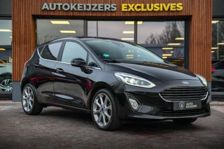 Hoofdafbeelding Ford Fiesta Ford Fiesta 1.0 EcoBoost Titanium Automaat B&O LED Stoel Stuurverw. Camera Navigatie DAB+