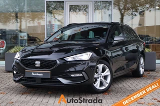 Seat Leon Sportstourer 1.5 TSI FR Launch Edition 150pk | Keyless | Sfeer | Camera | Stuurverwarming | Carplay 