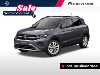 Volkswagen T-Cross Life Edition 1.0 TSI 95 pk 5 versn. Hand · Achteruitrijcamera · Privatelease vanaf €,-359 per maand · Incl. inruilvoordeel ·