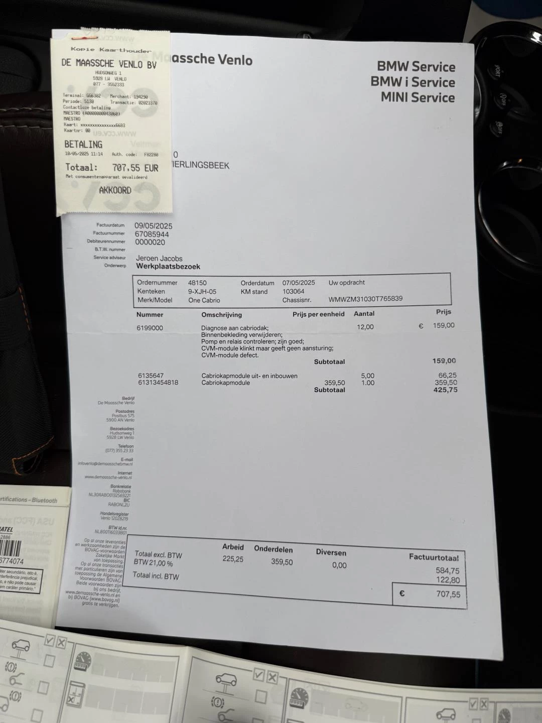 Hoofdafbeelding MINI One Cabrio