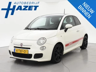Fiat 500 0.9 TWINAIR TURBO 500S + HALF-LEDER | AIRCO | LMV