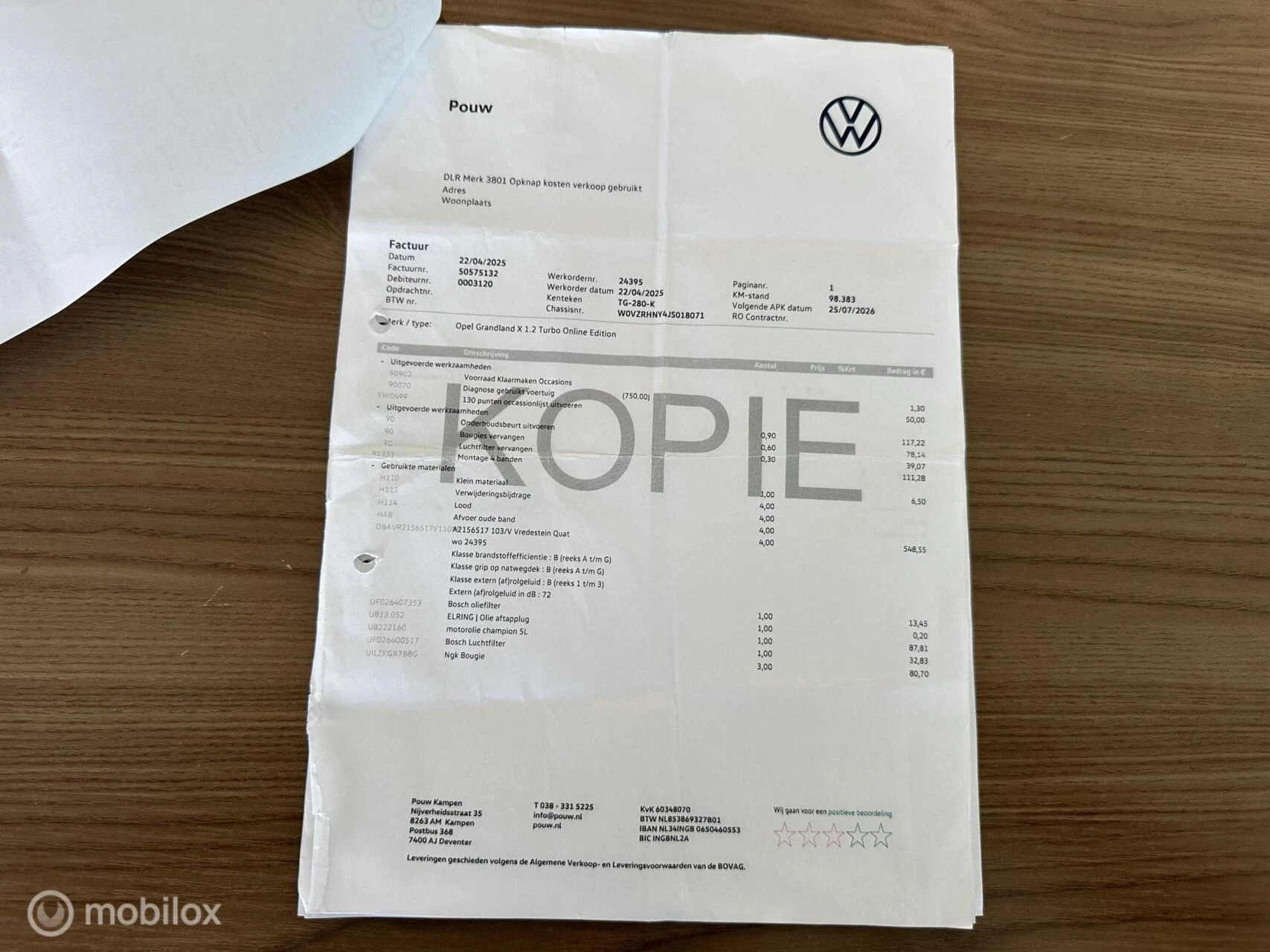 Hoofdafbeelding Opel Grandland X