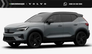 Hoofdafbeelding Volvo EX40 Volvo EX40 Single Motor Extended Range Ultra Black Edition Europa | Donker Glas | Panoramadak | Power Seats | Harman Kardon | 360 Camera |