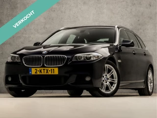 BMW 5 Serie Touring 520i M-Sport M Pakket 184Pk Automaat (GROOT NAVI, VIRTUAL COCKPIT, M STUUR, LUCHTVERING, CLIMATE, SPORTSTOELEN, ELEK ACHTERKLEP, SPORT AUTOMAAT, CRUISE, BLUETOOTH, NIEUWE APK, NIEUWSTAAT)