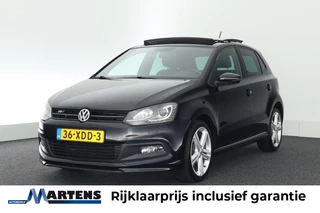 Hoofdafbeelding Volkswagen Polo Volkswagen Polo 1.2 TSI 90pk 2x R-Line Xenon Panoramadak Cruise Control Climate Control