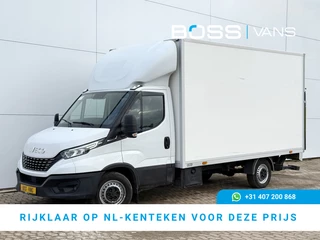 Iveco Daily 35S18 3.0 Laadklep Automaat LED Climate Bakwagen Meubelbak KofferControl Adaptieve Cruise Control Standkachel Camera Navigatie