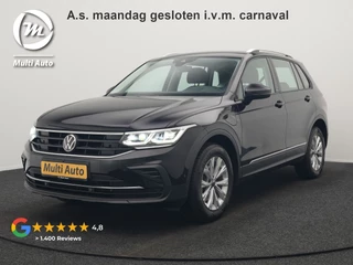 Volkswagen Tiguan 1.4 TSI eHybrid Active Plug In Hybrid 245pk Dealer O.H. PHEV | Adaptive Cruise | 360 Camera | IQ Light | Sportstoelen & Stuur Verwarmd | Apple Carplay | Blis | IQ Drive | Navigatie | Virtual | DAB |