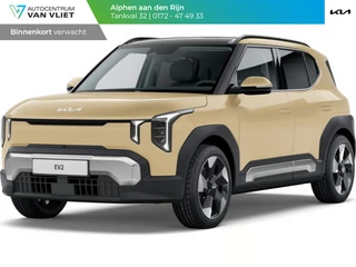 Hoofdafbeelding Kia EV2 Kia EV2 Plus Advanced 42.2 kWh 5p. | Actieprijs * | Clima | Adapt. cruise | Navi | Schuif/Kanteldak | 18" | Stoel&Stuur Verwarming | Harman Kardon | Apple Carplay