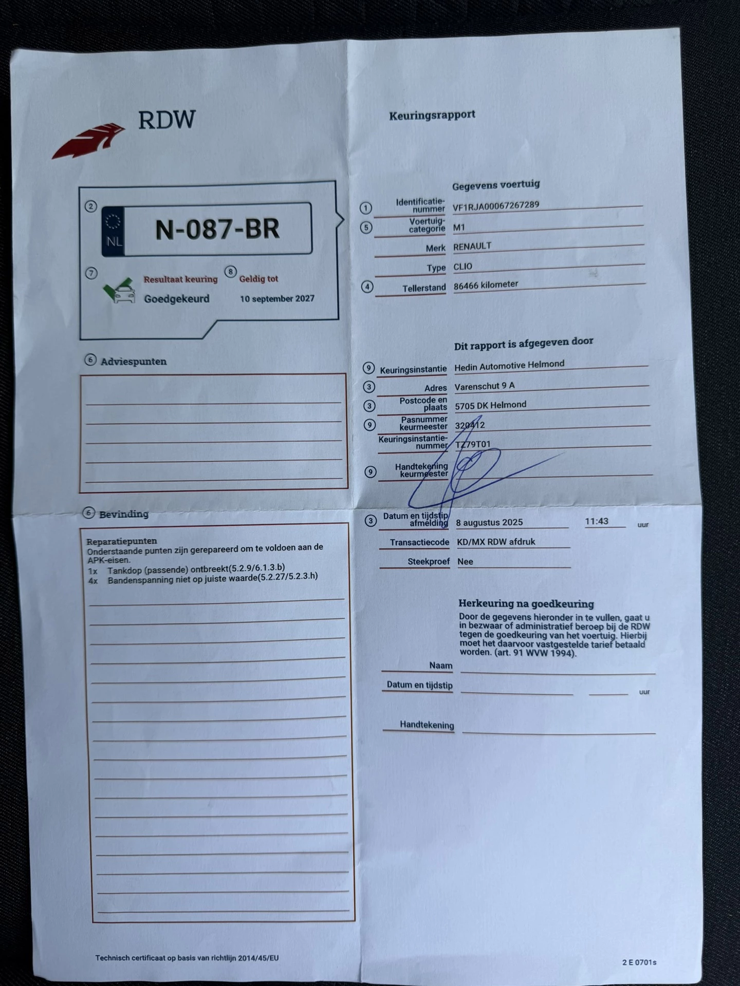 Hoofdafbeelding Renault Clio