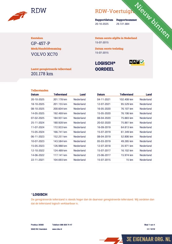 Hoofdafbeelding Volvo XC70