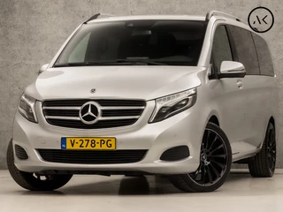 Mercedes-Benz V-Klasse 200d Lang DC Automaat (MARGE, NAVIGATIE, STOELVERWARMING, CAMERA, TREKHAAK, SFEERVERLICHTING, ZWART HEMEL, CRUISE, NIEUWSTAAT)