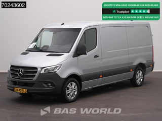 Mercedes Sprinter 319 CDI BPM VRIJ! Automaat L2H1 2025model ACC LED Navi Camera Velgen 9m3 Airco
