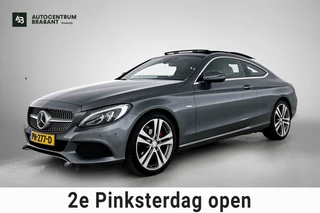 Mercedes-Benz C-klasse Coupé 180 Prestige AMG Style ( Goed OnderH, Panorama, SfeerV, Navi, Stoelv, Camera, Parkeerhulp V+A, Etc)