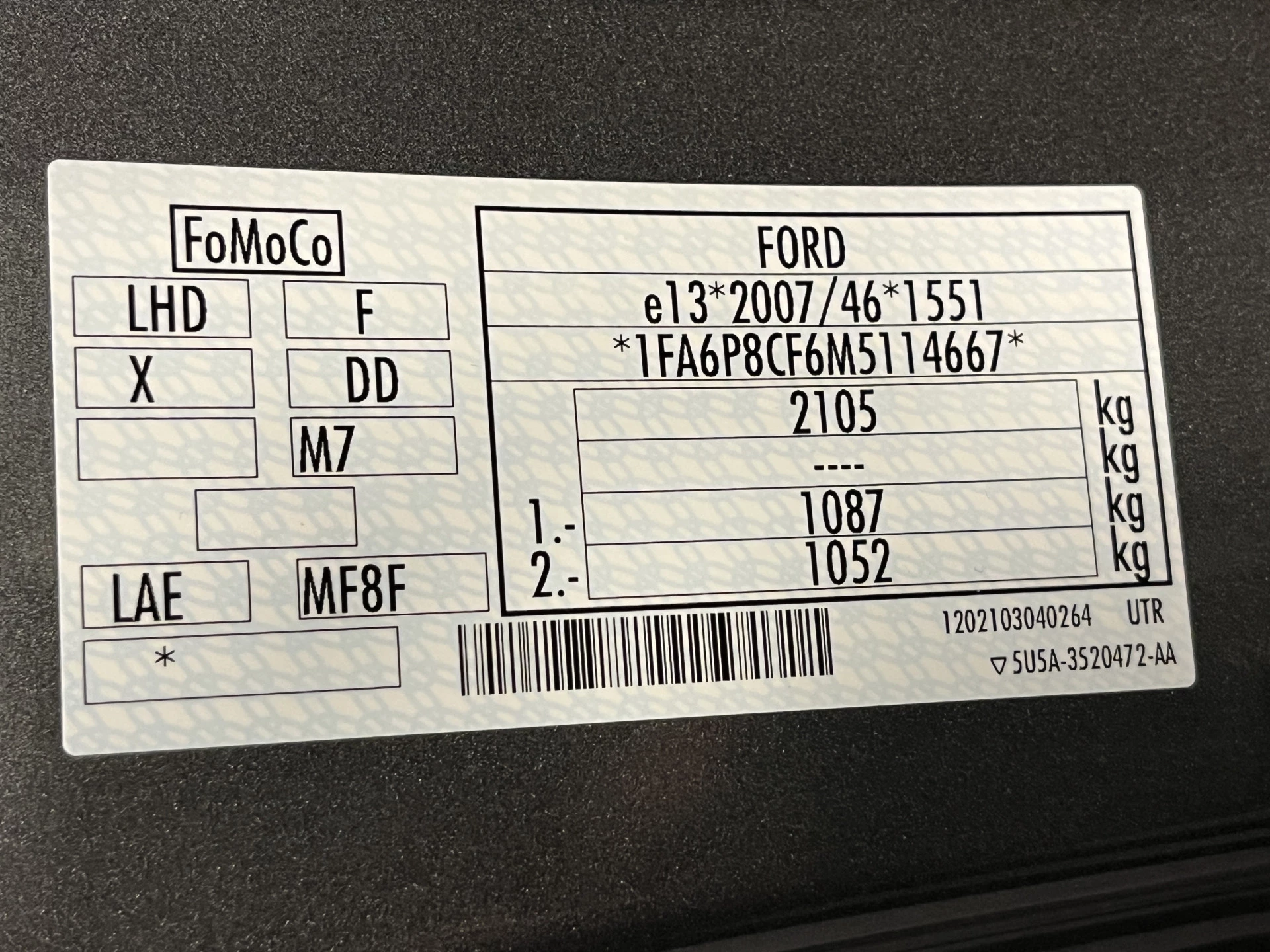 Hoofdafbeelding Ford Mustang