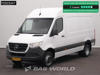 Mercedes Sprinter 514 CDI Automaat Dubbellucht L2H2 Navi Airco Euro6 L2 Airco