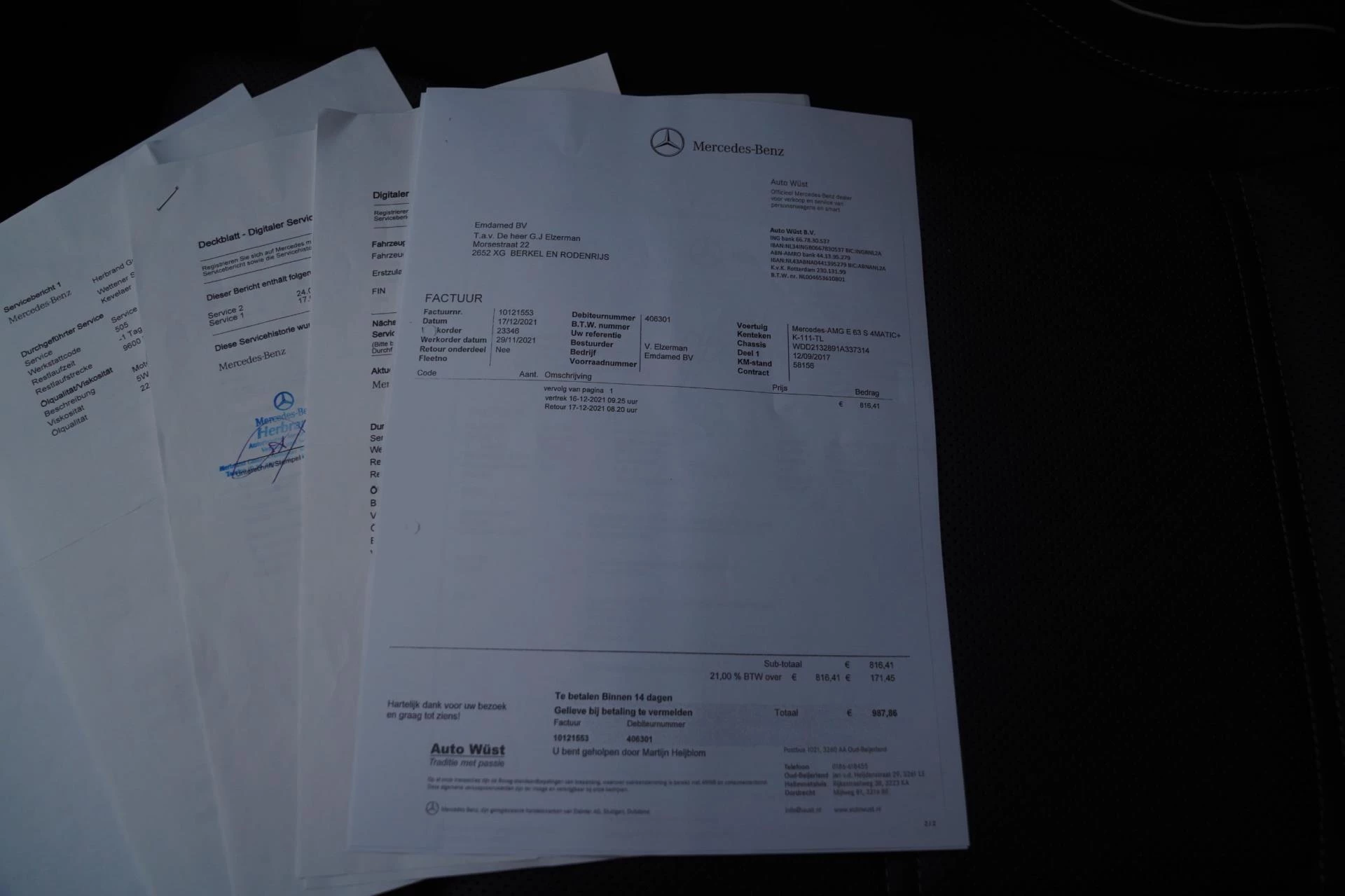 Hoofdafbeelding Mercedes-Benz E-Klasse