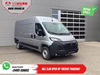Fiat E-Ducato (Peugeot e-Boxer) L3H2 110 kWh 420km WLTP Adapt.Cruise/ Snellader/ LED/ Carplay/ Climate/ Camera/ Omvormer/ Navi/ PDC