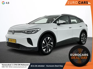 Hoofdafbeelding Volkswagen ID.4 Volkswagen ID.4 Life 77 kWh Auto. Navigatie Apple Carplay/Android Auto Adaptive Cruise Control Camera Parkeersensoren Stoel- en stuurverwarming Full Led Climate Control Lichtmetalen velgen
