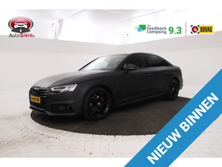 Audi A4 Limousine 2.0 TFSI MHEV Sport S line black edition Leer, Virtual dash! S-Line, Trekhaak