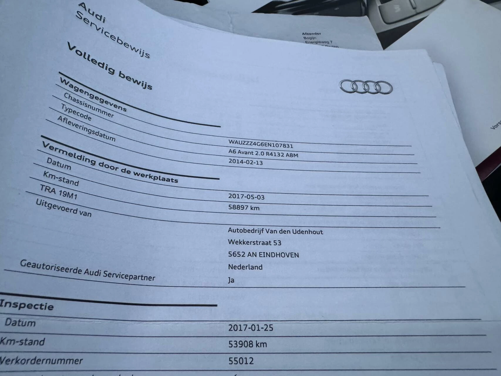 Hoofdafbeelding Audi A6