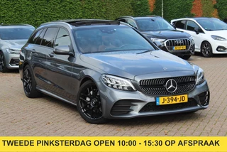 Mercedes-Benz C-Klasse Estate 180 Business 157pk Solution AMG / Panoramadak / Camera / Leder / Navigatie / 18'' / DAB / Stoelverwarming / Cruise Control
