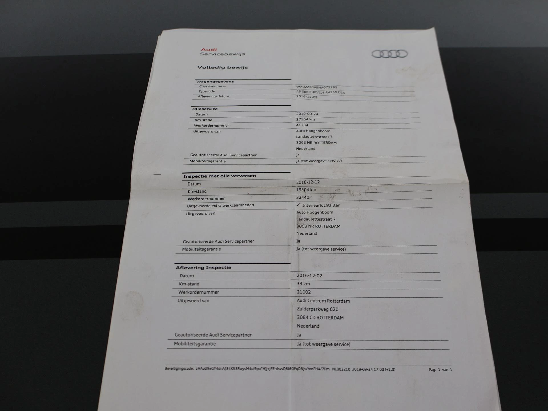 Hoofdafbeelding Audi A3