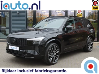 Volvo XC90 2.0 T8 456pk AWD Ultra Black Edition Pano/Bowers&Wilkins/360/Leder/Headup/Keyless/ACC/22"/Massage/Luchtvering/Trekhaak wegkl.