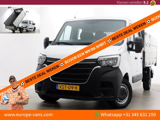Renault Master T35 2.3 dCi 145pk L3 D.C. Kipper met hoge boorden 11-2022