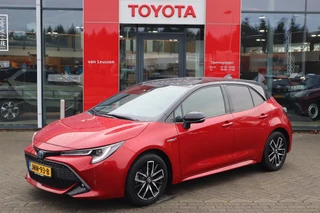 Toyota Corolla 1.8 HYBRID STYLE 5-DEURS KEYLESS 17"LM-VELGEN PRIVACY-GLASS HALF-LEDER/STOELVERW. AD-CRUISE APPLE/ANDROID