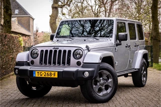 Hoofdafbeelding Jeep Wrangler Jeep Wrangler Unlimited 3.6 Sahara Trekhaak Carplay Alpine