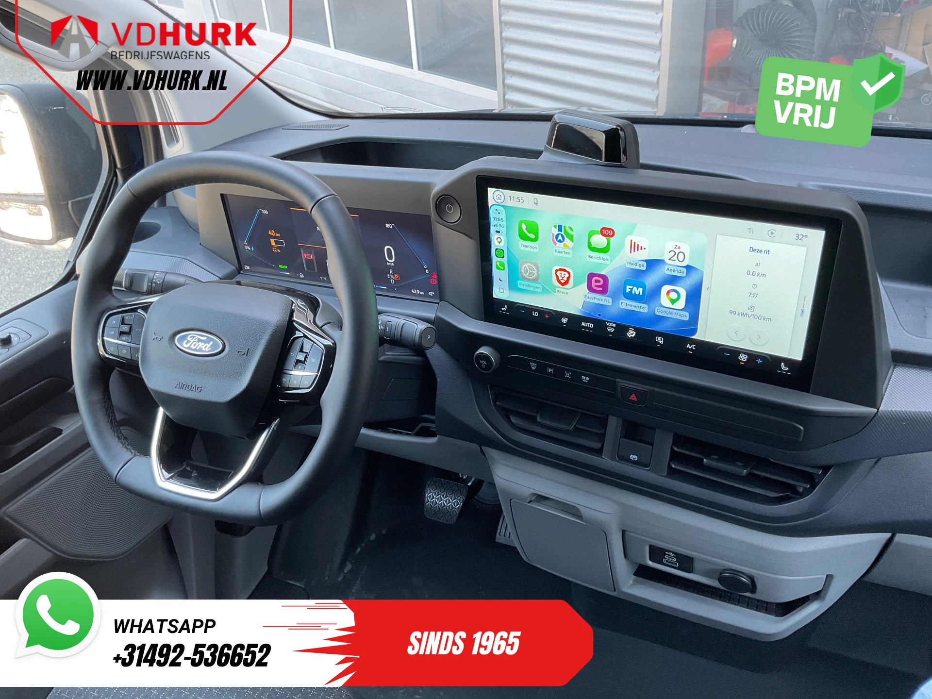 Hoofdafbeelding Ford E-Transit Custom