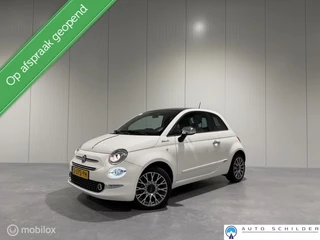 Fiat 500 1.0 Hybrid Dolcevita, Panodak|Navi|Airco|Pdc|Carplay|Led|1e eig.|NL Auto