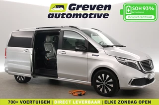Mercedes-Benz EQV 300 100 kWh Lang | Pano | Snelladen | SOH 93% | 6 Zits | 360° | Virtual | 2xSchuifdeur | Carplay