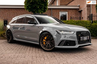 Audi RS6 Avant 4.0 TFSI Quattro Performance Pro Line Plus Keramisch Pano Carbon B&O 360 Camera 21'' WF