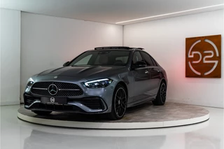 Mercedes-Benz C-Klasse 300 e AMG Line 313PK Plug-In | Pano | Sfeer | Trekhaak | Leder | Laser | VOL! 12 MND Garantie