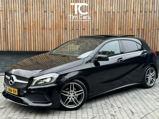 Mercedes A-klasse 200 AMG-styling Automaat | Panoramadak | Xenon verlichting | Stoelverwarming | Trekhaak | Schakelflippers | Achteruitrijcamera | Keyless start | Parkeersensoren voor en achter