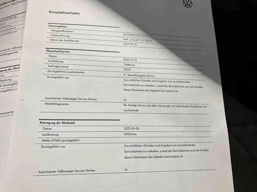 Hoofdafbeelding Volkswagen Golf