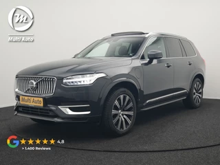 Volvo XC90 T8 Twin Engine AWD Inscription 7 Persoons 394pk Plug In Hybrid Dealer O.H PHEV | Panodak | Adaptive Cruise | Luxe Lederen Comfortzetels Massage & Ventilatie | Head Up | 360 Camera | Harman Kardon | Blis | Apple Carplay | Navigatie |