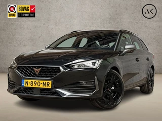CUPRA Leon 1.4 e-Hybrid VZ Performance 245Pk Automaat (PANORAMADAK, BLACK PACK, APPLE CARPLAY, CAMERA, STUUR/STOELVERWARMING, KUIPSTOELEN, GETINT GLAS, ADAPTIVE CRUISE, NIEUWSTAAT)