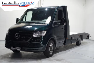 Mercedes-Benz Sprinter 316 CDI 163 pk Autotransporter Luchtvering Trekhaak 3.500 kg, Bumper in Kleur, Zwarte Grille, 2-Zits