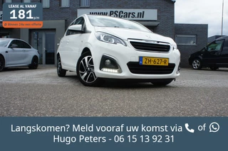 Hoofdafbeelding Peugeot 108 Peugeot 108 1.0 e-VTi 72pk Automaat Clima|Camera|CarPlay|Velgen
