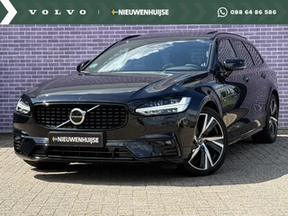 Hoofdafbeelding Volvo V90 Volvo V90 B4 D Plus Dark | Trekhaak | Schuif/kantel Panoramadak | Memory | Harman/Kardon | Leder | BLIS | Adaptive cruise | Pilot assist | DAB | Extra getint glas |