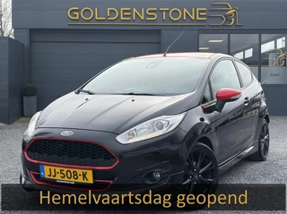 Ford Fiesta 1.0 EcoBoost Black Edition 141pk,Navi,Pdc,D-riem net vv,Clima,Cruise,Lm velgen,N.A.P,Apk tot 01-2027