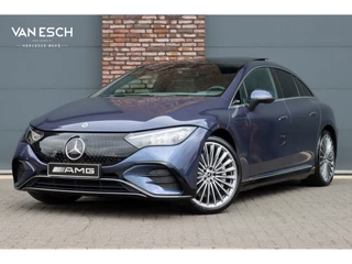 Hoofdafbeelding Mercedes-Benz EQE Mercedes-Benz EQE 300 AMG Line 90 kWh | Airmatic | Distronic | Panoramadak | Warmtepomp | Memory | Camera | Keyless Go | Dodehoekassistent | High Perf. LED |